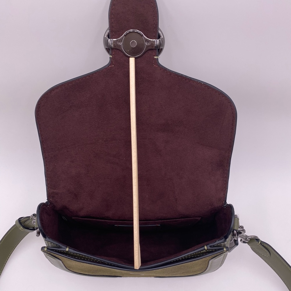 Coach Georgie Saddle Crossbody - Picture 7 of 12